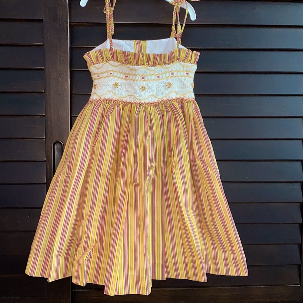 Hand stitched children’s couture dress
